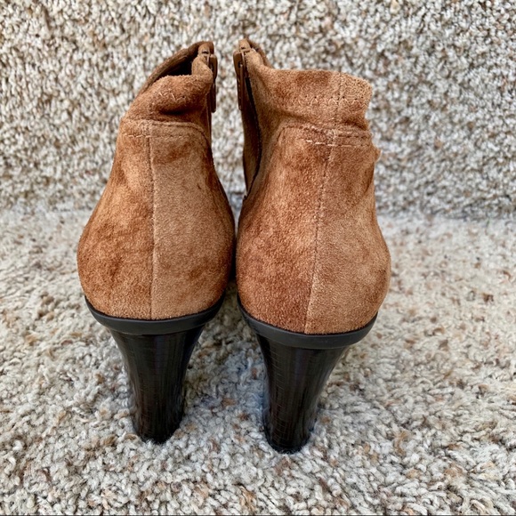 SOLD Franco Sarto | Tan Sock Boots - Picture 5 of 8
